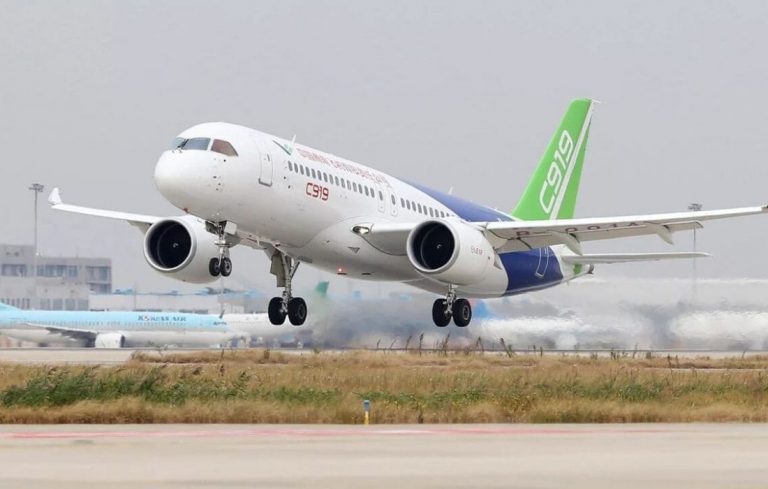 تلاش چین برای تولید جت مسافربری C919 طبق برنامه علیرغم تحریم‌ها